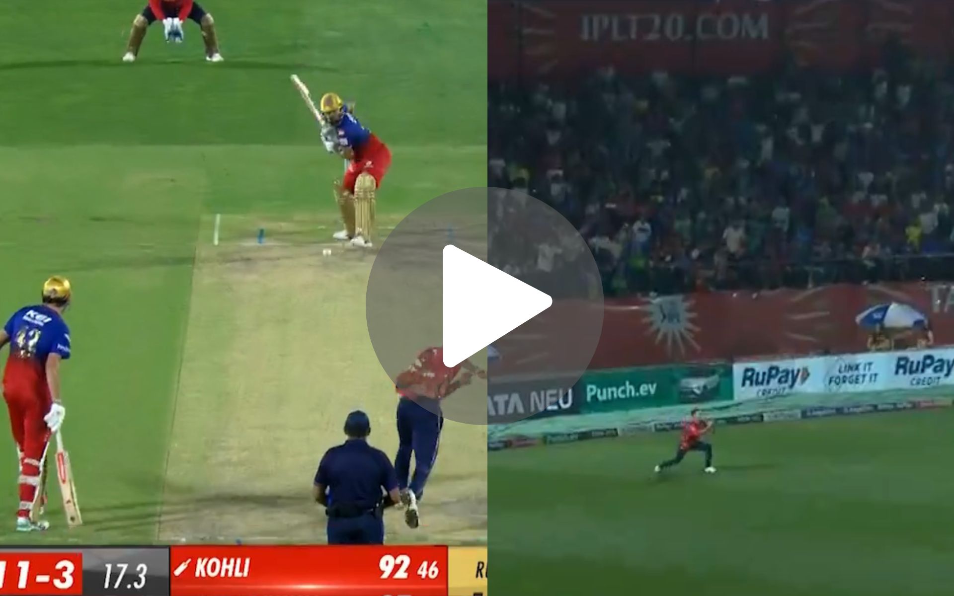 [Watch] Kohli Fails To Convert It Into 100; Falls In Arshdeep's Mouse Trap In His Nervous 90s